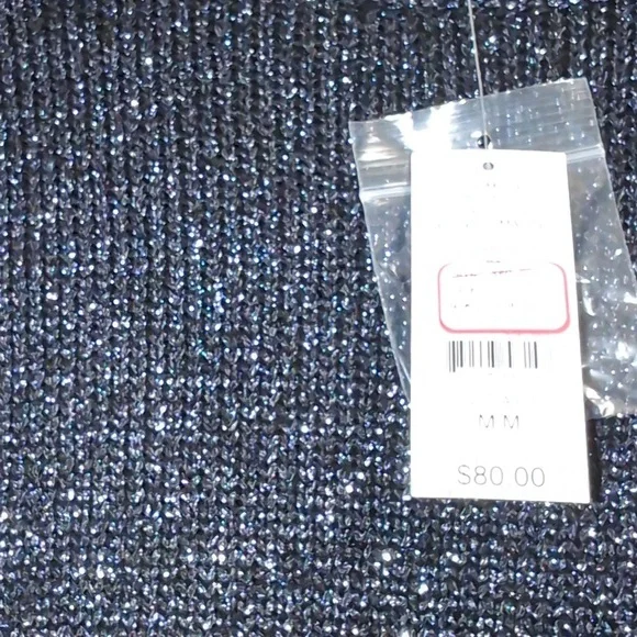 Women's Crew Neck Sparkle Sweater - Picture 3 of 5